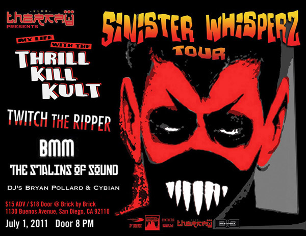 Sinister Whisperz Tour