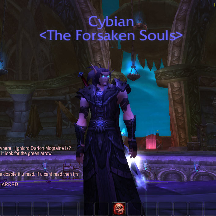 The rebirth of Cybian the Death Knight!